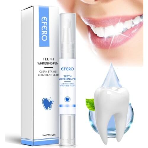 EFERO 10/20/30Pc Teeth Whitening Pen Cleaning Serum Plaque Stains Remover Teeth Dental Whitener Oral Hygiene Care Teeth Whitener