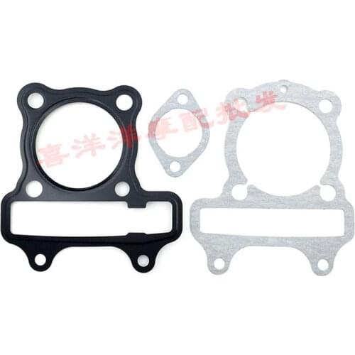 Motorcycle Cylinder Head Gasket Set Moped Scooter For Honda WH125 WH 125 125cc