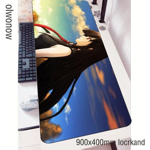 Akame ga kill padmouse 900x400x3mm gaming mousepad game gadget mouse pad gamer computer desk office mat notbook mousemat pc