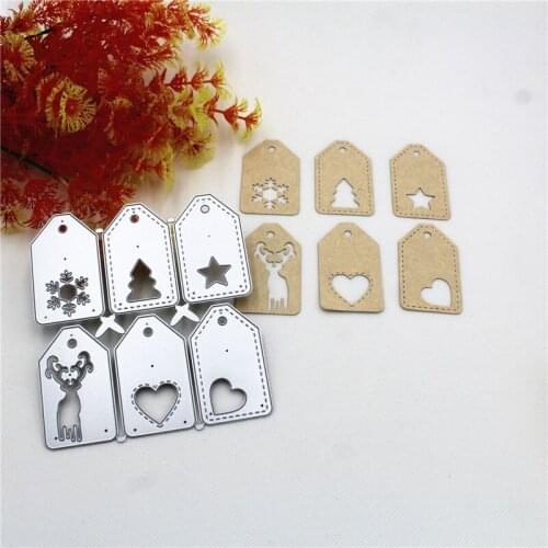 Metal Cutting Die Of Christmas Scrapbooking Mold Paper DIY Card Postcard Handmade Craft Stencil Album Handcraft Embossing Moulds