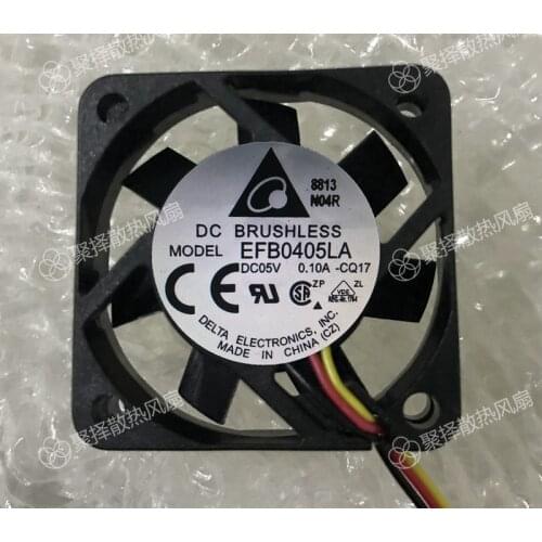 New units of 4010 5 v 0.10 A 4 cm/cm mute USB machine cooling fan EFB0405LA box