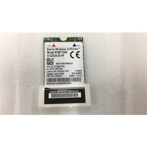 New original 4G Wireless EM7345 ThinkPad X1 Carbon 2nd 3rd X240 T440 T440S T440P T540P W540 X250 T450 T450S T550 W541 04X6014