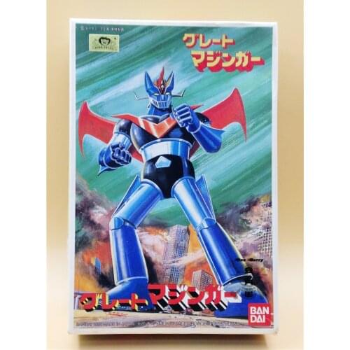 Bandai Genuine MAZINGER Z Super Robot Rare Out-of-print Assembling Action Figure Model Boy Toys