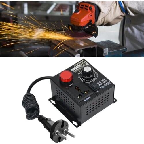 SCR Electronic Voltage Regulator AC220V 4000W Temp. Motor Fan Speed Controller