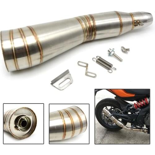 36-51MM Universal Motorcycle Exhaust Carbon Motorbike Exhaust Pipes Bike Muffler For Honda vfr800 VFR800F CBR 600 F2 F3 F4 F4I 1