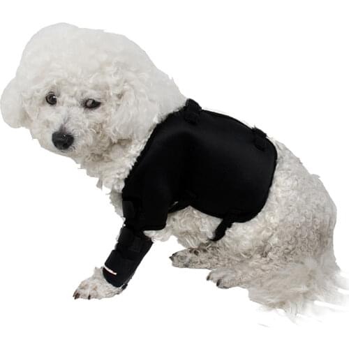After Surgery Wear Hip and Thigh Wound Protective Sleeve for Dogs Dog Recovery Sleeve For Left Front Legs