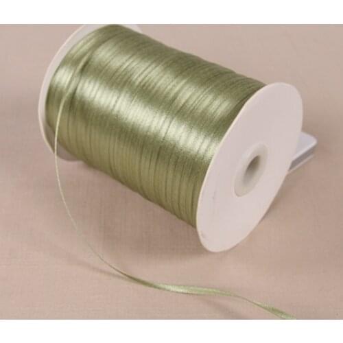 1/8" 3mm Satin Ribbon for packing and bow & Garment Accessories 20y/lot 55