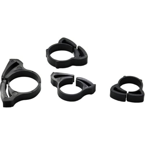 10 Pcs DN16 DN17 DN20 DN25 Pipe Fixed Fastener Plastics Hose Connection Fastening Buckles Garden Irrigation Tube Tightening Tool