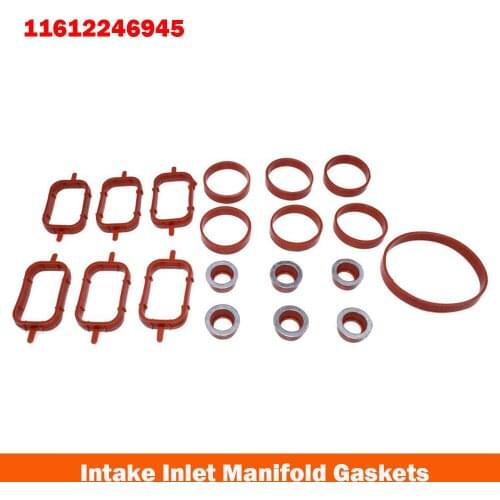 11612246949 Intake Manifold Backup Ring Back Up Ring Cover Gasket for BMW M47 M57 E38 E39 E46 E60 E61 E65 E66 E90 E91 E53 E83