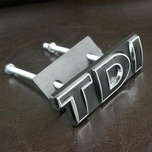 3D 'TDI' Logo Car Front Grille Car Emblem fit for VW 2016 NEW