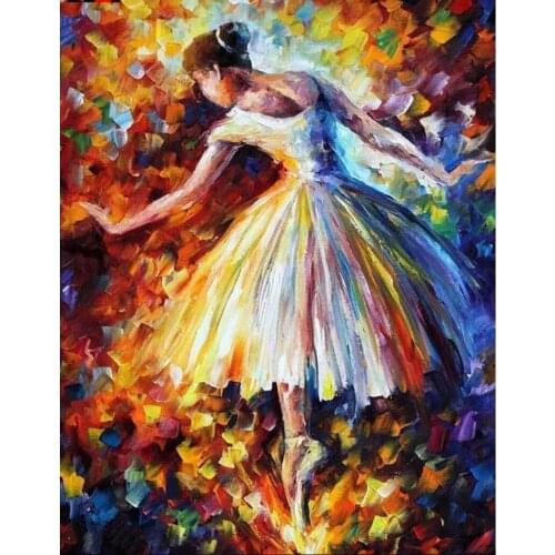Diamond Painting 5D Full Round Drill Beauty Ballet dancing Daimond Embroidery Painting Cross Stitch Mosaic Picture Wall Art