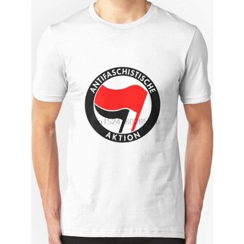 ANTIFASCHISTISCHE AKTION T SHIRT TOP ANTIFA AFA GERMANY DUTCH