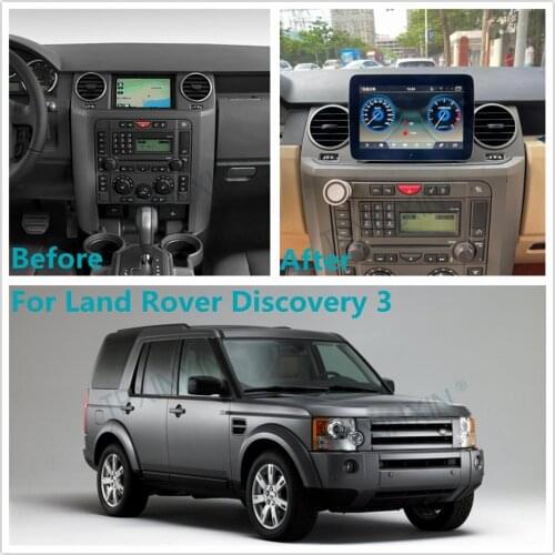 For Land Rover Discovery 3 Android 10 Car Stereo Car Radio with Screen Car GPS Navigation Tape Recorder