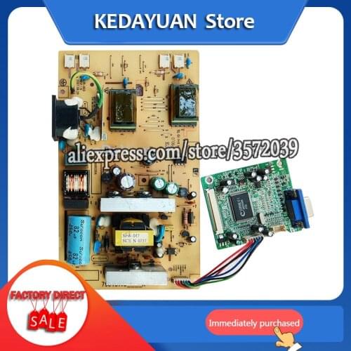 Free shipping 100% test working for ACER AL1716AS power board ILPI-003+ ILIF-010/ILIF-021 + drive board