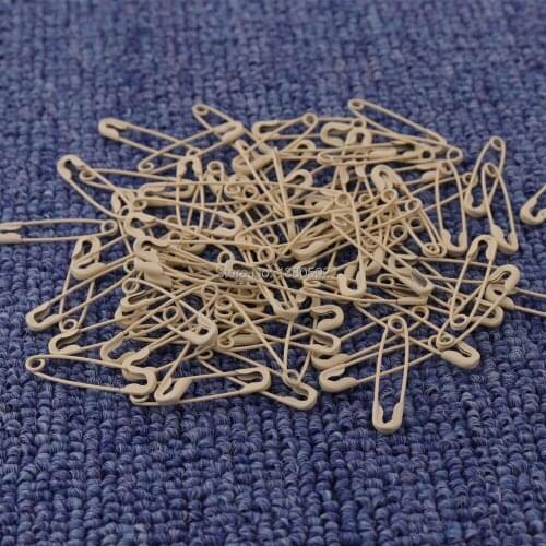 50pcs 22*5mm metal Safety Pin label Brooch Pins Findings DIY Sewing Tools
