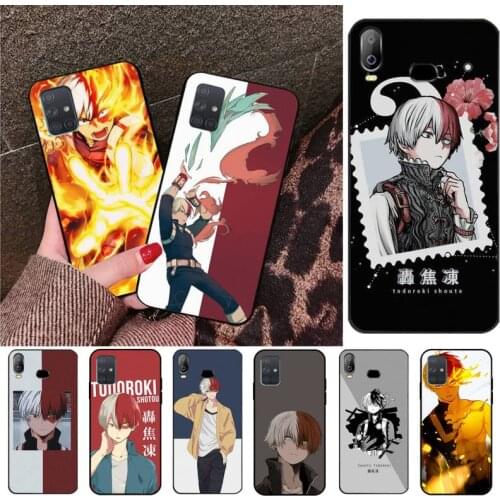Todoroki Shouto My hero academy Luxury Phone Case For Samsung Galaxy A21S A01 A11 A31 A81 A10 A20E A30 A40 A50 A70 A80 A71 A51