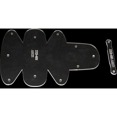 D0LF Leather Craft Mini Bag Coin Purse Sewing Pattern Acrylic Stencil Template Kit