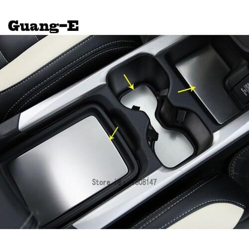 For Honda CRV CR-V 2017 2018 2019 2020 car inner middle front Shift Stall Paddle cup lamp frame trim hoods moulding parts