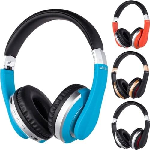 EK-MH7 Headphones, Bluetooth 5.0 Wireless Foldable Sports Headphones with Noise Reduction Stereo Effect