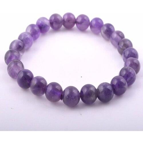 Feng Shui Amethyst Crystal Bracelet Chinese Fashion Style Bracelets