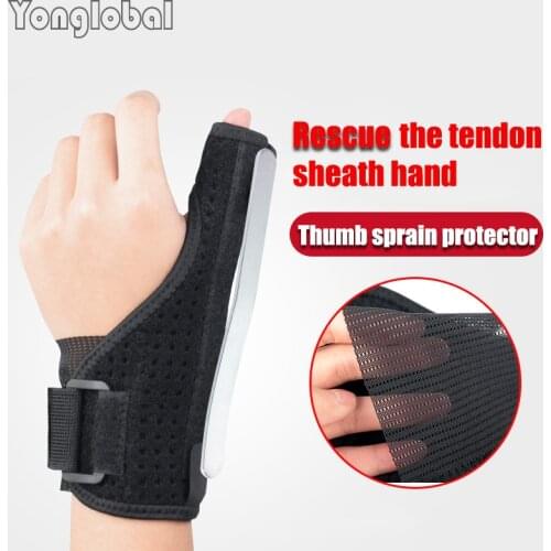 2021 New Hand Wrist Retainer Wristbands Sports Protector Pain Relief Splint Finger Orthosis Tendonitis Thumb Guard Brace Support