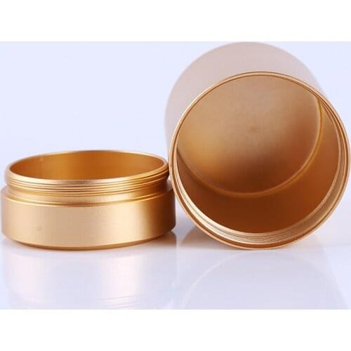 Airtight Smell Proof Container Aluminum Herb Stash Jar Tea Coffee Storage Box tea caddies box