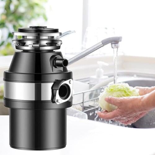 1400ml Food Waste Disposer Sewer Garbage Processor Disposal Crusher EU Plug