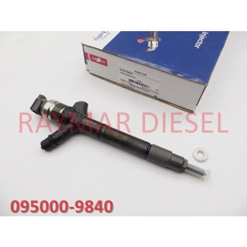 GENUINE NEW DIESEL COMMON RAIL FUEL INJECTOR 095000-9840 FOR LAND CRUISER 200 V8 1VD-FTV 23670-51070, 23670-59055
