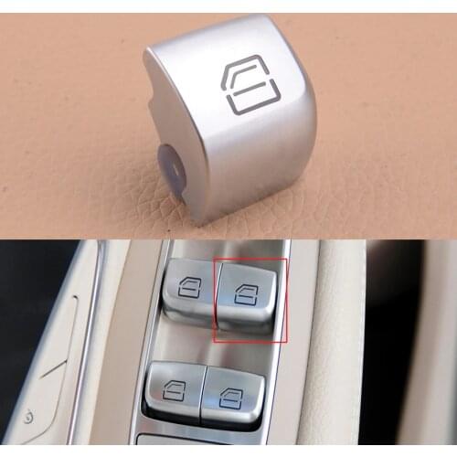 New Front Right Window Master Switch Repair Button Cap Fit For Mercedes-Benz C Class W205 GLC W253 2015 2016 2017 2018 2019 2020
