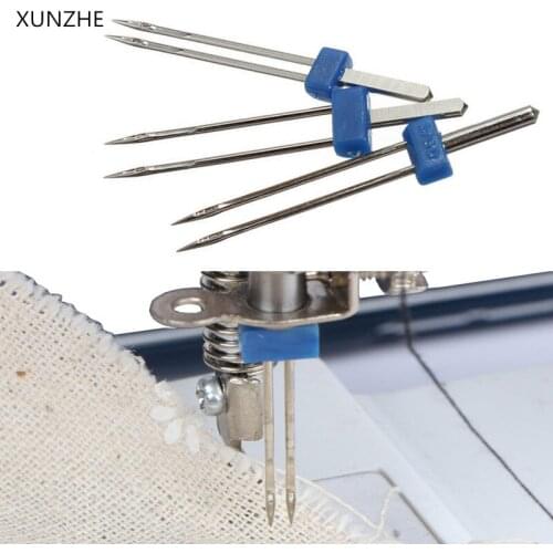 XUNZHE 1set 2.0/ 90-3.0/ 90-4.0/ 90 Durable Duplex Pliers Twin Needles Pins Accessories Power Supplies Sewing Knitting Needles