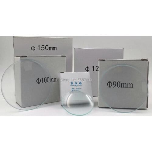 1pcs/5pcs/10pcs Dia45mm to 200mm Lab Flat Watch Glass Dish, transparent beaker cover, glass watching dish for School Experiment
