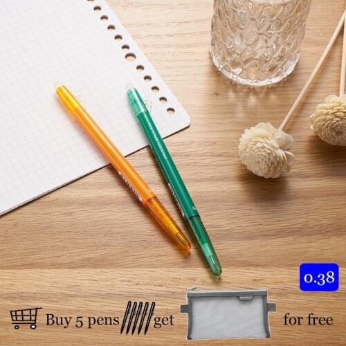 [Erasable Pen] Pilot Gel Pen Slim 0.38 mm FriXion Cute School Pen Scrapbooking Doodle Japanese Kawaii Stationery LFBS-18UF