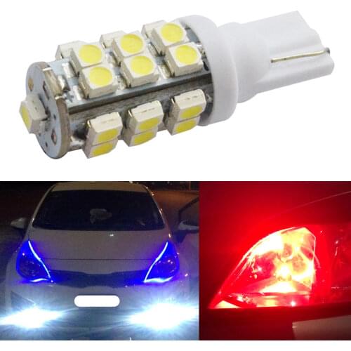 T10 W5W 25 Led Lights for Car Interior Lights Bulb Car Accessories Turn Signal Brake Light Parking Light 12v 3528 Auto Lighting