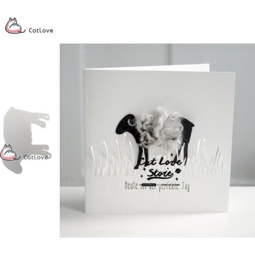 Sheep Animal Metal Cutting Dies Stencils For DIY Scrapbooking Paper Card Decorative Craft Dies Embossing Die Cuts New 2019