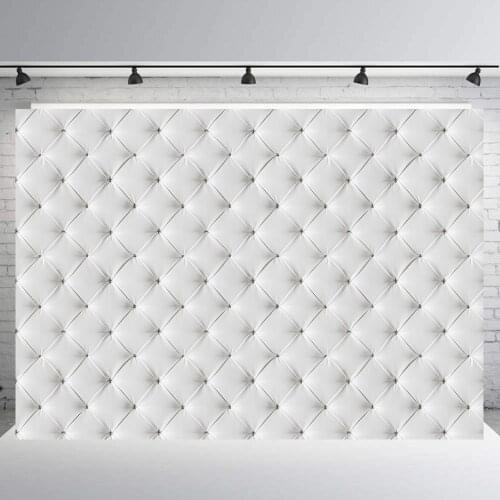 BEIPOTO White leather headboard photography backdrops photo background studio Props vinyl fabric party decoration wallpaperB-399