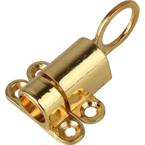 Golden Household Office Security Spring Slide Bolt Zinc Alloy Window Door Latch Lock Self Closing