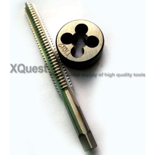 1set Left thread Trapezoidal tap LH Round Die Tr8 Tr10 Tr12 Left hand Screw taps dies Tr14 Tr16 Tr18 Tr20 T 8X2 8X3 10X2 14X3