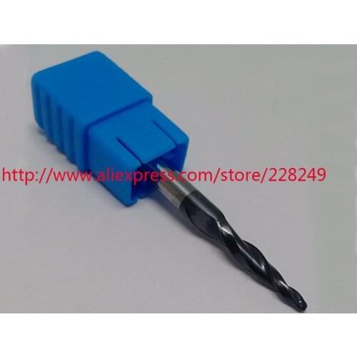 1pc R0.75*D6*20*50L*2F HRC55 Tungsten solid carbide Coated Tapered Ball Nose End Mills CNC milling cutters wood knife tools