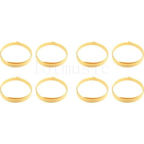 8pcs ABS Guitar Binding Purfling Strip Inlay 5 Feet 1650mmX15mm Cream