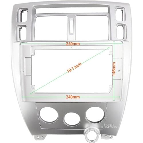 10.1 inch Fasxia Car Audio Frame Car Radio Fascia,gps navigation fascia panel is suitable HYUNDAI TUCSON 2006-2013