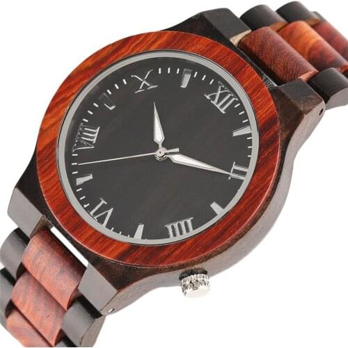 Handmade Full Bamboo Quartz Watches for Men Unique Fashion Wooden Wristwatches Vintage Mans Watch Male Clock Hours Analog Gifts