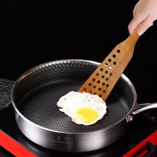Wooden Spatula Wood Shovel For Non-stick Pan Rice Spoon Kitchen Cooking Tool Wooden Spatula Cookware Kitchen Accessories Gadgets