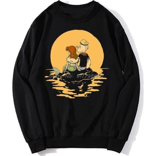 Popeye the Sailor Comic books Hoodies Men Hoodie Spring Autumn Sweater Streetwear Harajuku