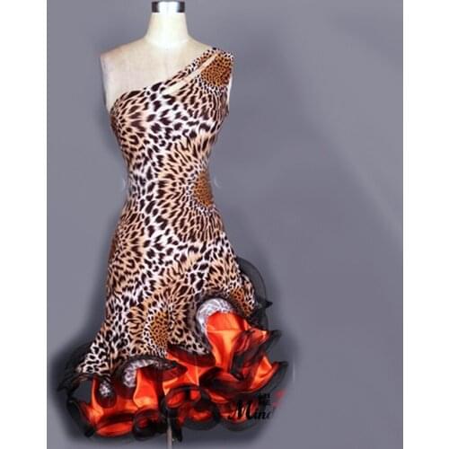 Latin Dance Costumes For Women Adult/Child Sleeveless/Long Sleeve/Single Sleeve Practice Clothing Rumba Tango Salsa Stage Dress