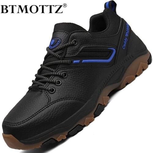 Fashion Men Shoes High Quality Non-Slip Sneakers Breathable Lace Up Mens Casual Outdoor Trekking Hiking Shoes Zapatillas Hombre