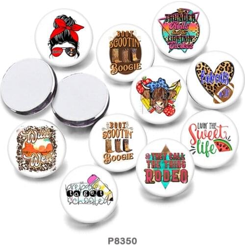 Pattern 12mm/18mm/20mm/25mm/30mm Round Glass Cabochon Flat Back Making Findings P8350