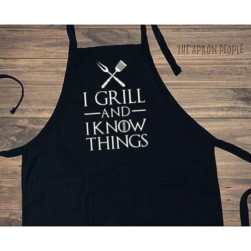 Custom Summer Creative Mens Apron,Funny Apron,Personalized Humor Stars Baker Aprons,Grill Master,Gift for Grillers,BBQ Apron