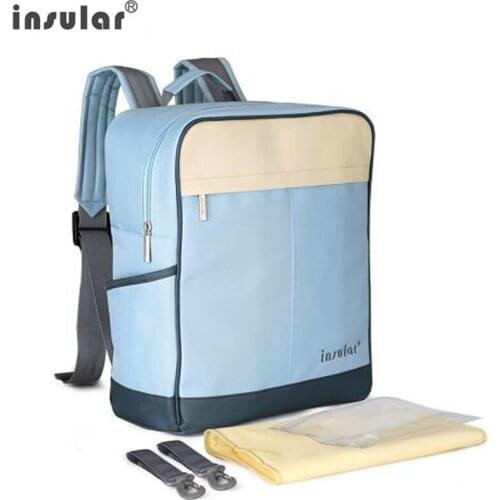 Insular Baby Diaper Backpack for Travel Multifunctional Mommy Bag Backpack Changing Bags Materity backpack baby bags for mom