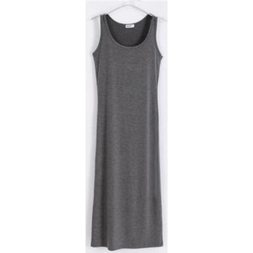 Sexy Soft 2021 Summer New Nightdress Striped Long Nightgown FEMALE Sleepwear Slim Tight Home Clothing Modal Nightwear