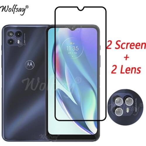 Full Cover Tempered Glass For Motorola Moto G50 5G Screen Protector For Moto G50 5G Camera Glass For Motorola Moto G50 5G Glass